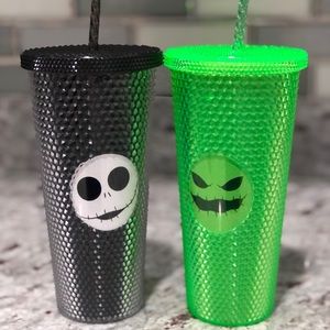 The Nightmare Before Christmas tumbler set